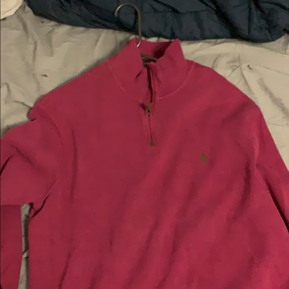 Quarter zip sweater